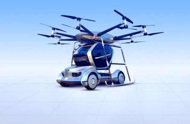 Mẫu ôtô bay hai chỗ ngồi độc đáo ra mắt tại Trung Quốc ảnh 1