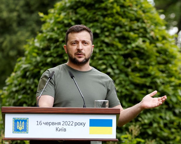 Lãnh đạo Ukraine và nhiều nước thảo luận vấn đề an ninh lương thực ảnh 1