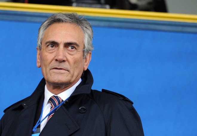 Chủ tịch của FIGC - ông Gabriele Gravina. (Nguồn: Sempreinter) Liên đoàn bóng đá Italy cân nhắc thời điểm tổ chức các giải bóng đá ảnh 1