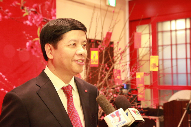 Đại sứ quán Việt Nam tại Nhật Bản tổ chức mừng Xuân Bính Thân ảnh 1