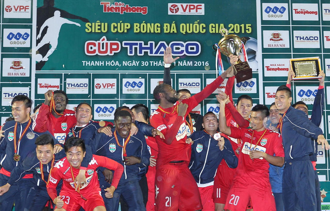 Thắng Hà Nội T&T, Becamex Bình Dương giành siêu cúp Quốc gia 2015 ảnh 1