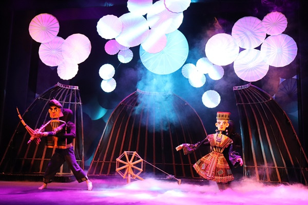 'Bản tình ca trên núi cao' - thử nghiệm mới cho sân khấu múa rối cạn ảnh 1