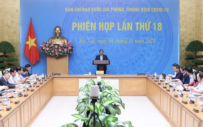 Thủ tướng chủ trì phiên họp 18 Ban chỉ đạo QG phòng, chống COVID-19 ảnh 1