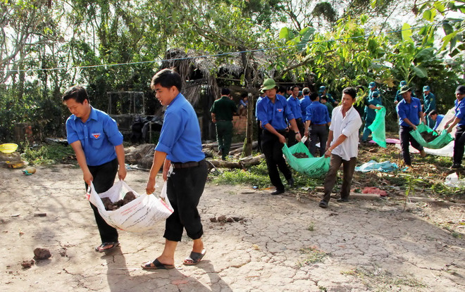 Sôi nổi các hoạt động vì cộng đồng trong Tháng Thanh niên 2016 ảnh 1