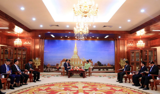 Thủ đô Hà Nội và Vientiane tăng cường hợp tác nhiều lĩnh vực ảnh 2
