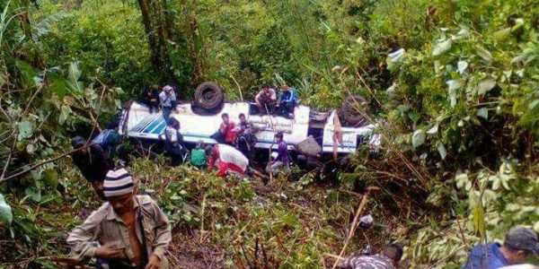 Ấn Độ: Xe buýt lao xuống vực làm ít nhất 30 người thương vong ảnh 1