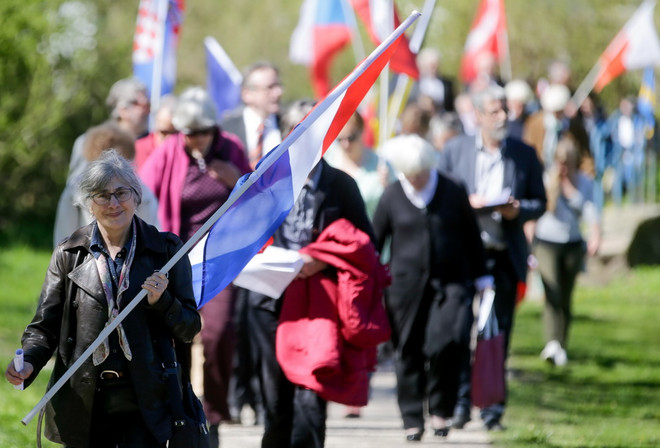 Pháp tổ chức lễ kỷ niệm 71 năm Ngày Chiến thắng phátxít ảnh 1