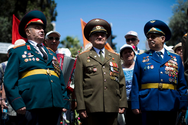 Nữ quân nhân Nga lần đầu duyệt binh kỷ niệm Chiến thắng phátxít ảnh 2