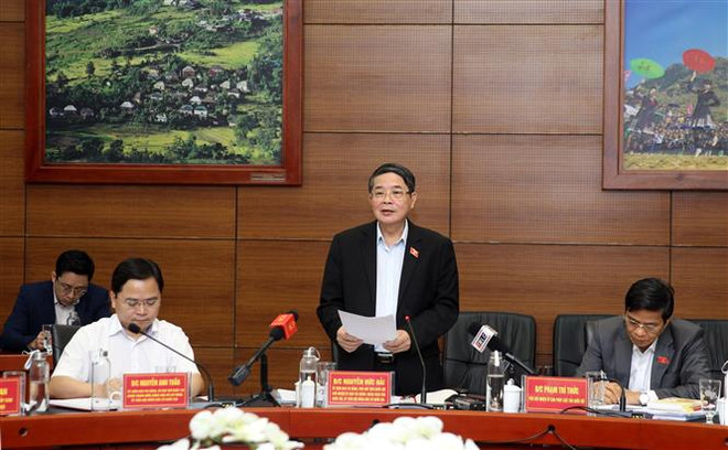 Phó Chủ tịch Quốc hội kiểm tra công tác chuẩn bị bầu cử tại Lào Cai ảnh 1
