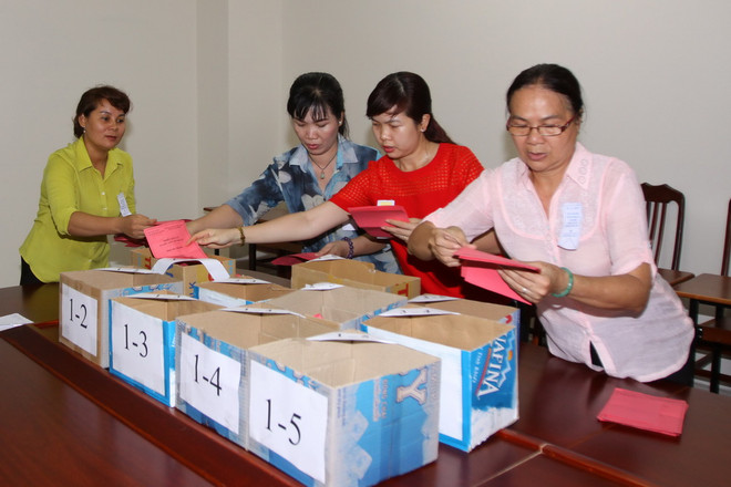 Các địa phương hoàn tất công tác bầu cử, khẩn trương kiểm phiếu ảnh 2