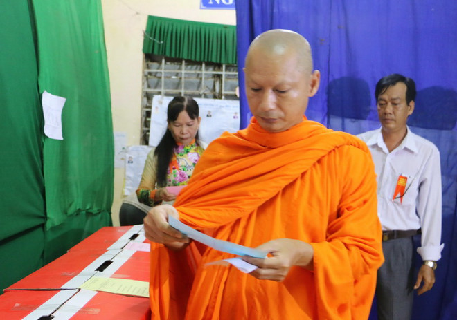 Cuộc bầu cử diễn ra an toàn, đúng luật với tỷ lệ cử tri đi bầu cao ảnh 1