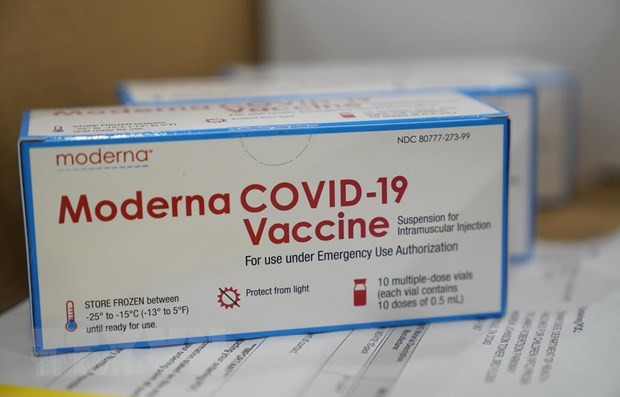 Vaccine do hãng dược Moderna nghiên cứu và sản xuất (Nguồn:TTXVN) CEO Moderna khẳng định đến giữa năm 2022 đủ vaccine cho toàn thế giới ảnh 1