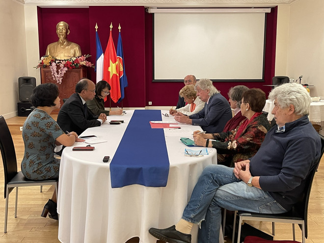 Hội Hữu nghị Pháp-Việt khẳng định tiếp tục đoàn kết ủng hộ Việt Nam ảnh 1