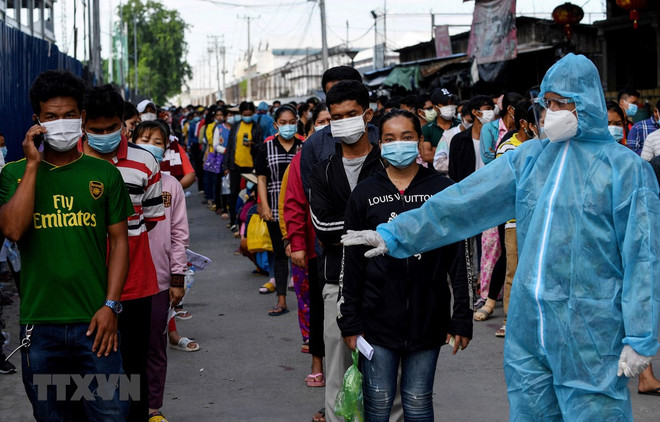 Campuchia kéo dài các biện pháp hạn chế tại thủ đô thêm 14 ngày ảnh 1