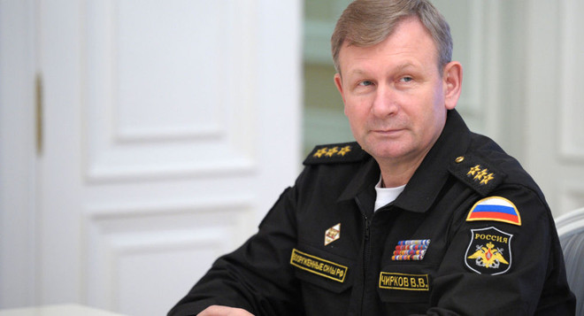 Tư lệnh Hải quân Nga Viktor Chirkov từ chức vì lý do sức khỏe ảnh 1