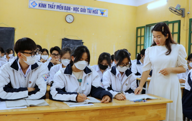 Lớp học có 42 học sinh đạt trên 9 điểm Ngữ văn: Bí quyết của cô giáo ảnh 2