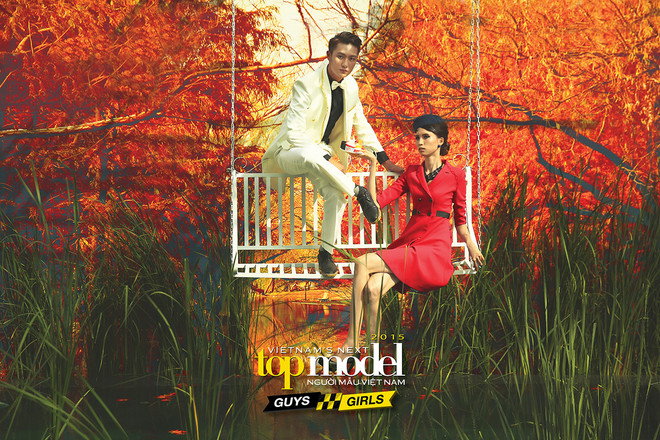 Vietnam’s Next Top Model: Top 10 sợ hãi khi lơ lửng trên mặt hồ ảnh 4