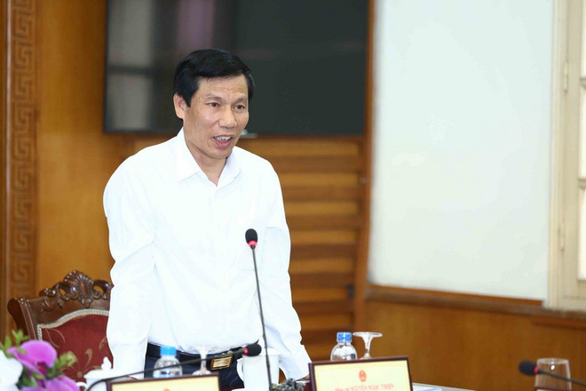Bộ trưởng Bộ Văn hóa, Thể thao và Du lịch Nguyễn Ngọc Thiện phát biểu tại buổi làm việc. (Ảnh: Phương Hoa/TTXVN) Quản lý văn hóa, nghệ thuật: Cần các cơ chế thông thoáng và hiệu quả ảnh 2