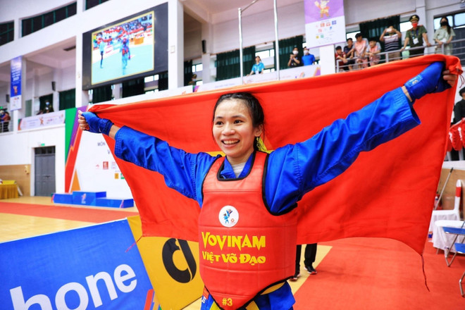 Vovinam Việt Nam khẳng định vị thế số 1 tại SEA Games 31 ảnh 1