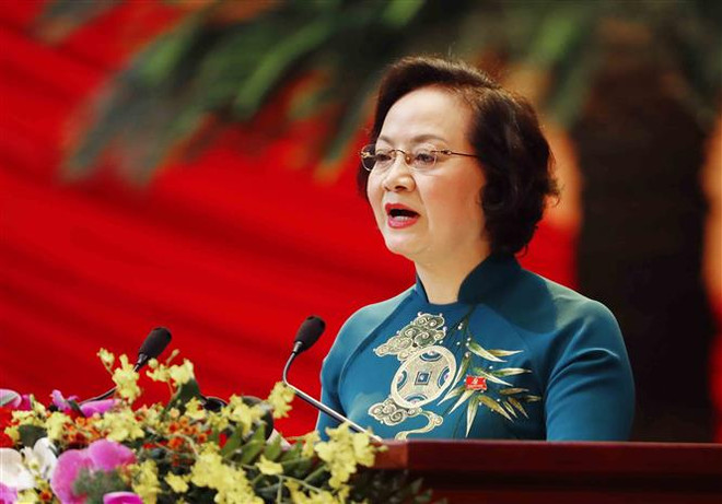 Bộ trưởng Nội vụ Phạm Thị Thanh Trà, Ủy viên Hội đồng Bầu cử Quốc gia. (Nguồn: TTXVN) Bộ trưởng Nội vụ Phạm Thị Thanh Trà: Cuộc bầu cử thành công toàn diện ảnh 1