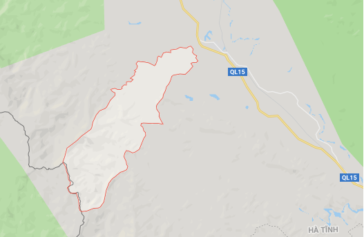 Nơi xảy ra vụ việc. (Nguồn: Google Maps) Khởi tố bị can dùng súng bắn người vì tranh chấp đất rừng ảnh 1