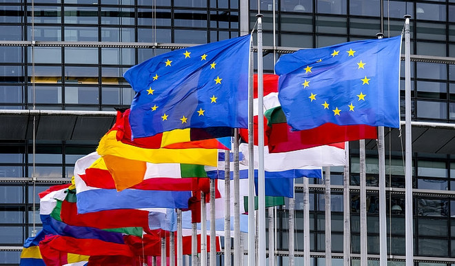 Ảnh minh họa (Nguồn: AFP/TTXVN) Bấp bênh tương lai ngành tài chính Vương quốc Anh hậu Brexit ảnh 1