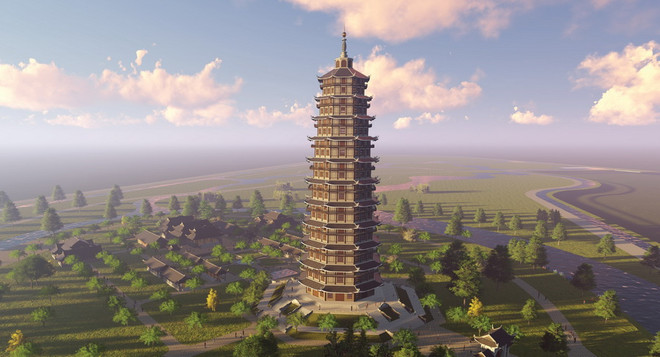 Xây dựng tòa Đại bảo tháp cao 99m tại Thiền viện Trúc Lâm Tháp Mười ảnh 2