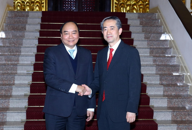 Thủ tướng Nguyễn Xuân Phúc tiếp Đại sứ Trung Quốc, Đan Mạch ảnh 1