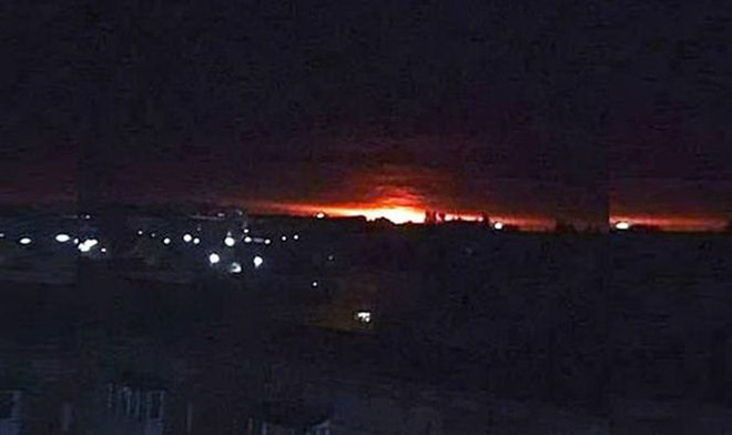 Vụ nổ kho vũ khí ở Ukraine "có thể là hành động phá hoại" ảnh 1