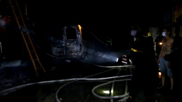 TP.HCM: Cháy kho đông lạnh Công ty cổ phần kỹ nghệ thực phẩm Việt Sin ảnh 1