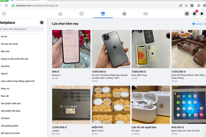 Nhộn nhịp chợ đồ cũ 'họp phiên' trên các mạng xã hội ảnh 2