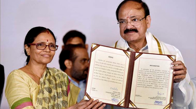 Ấn Độ có Phó Tổng thống mới, liên minh cầm quyền gia tăng sức mạnh ảnh 1