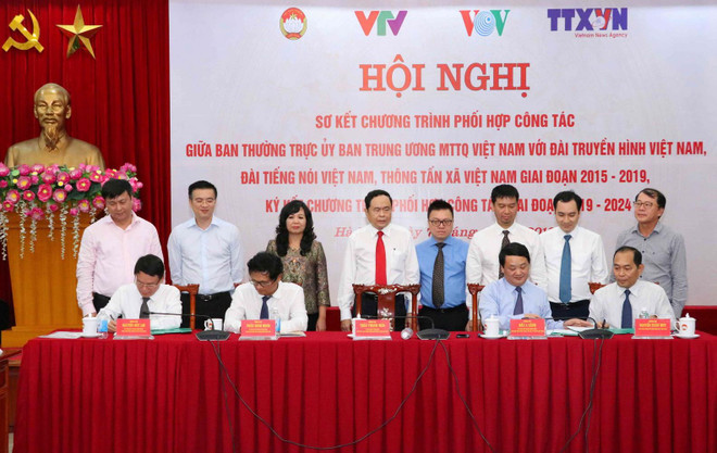 Các cơ quan báo chí lớn tăng cường tuyên truyền về công tác mặt trận ảnh 1