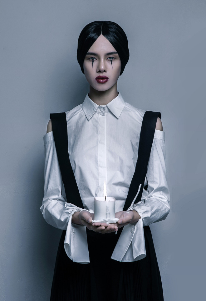 Đỗ Hà đầy ma mị và bí ẩn trong những trang phục phá cách mới ảnh 11