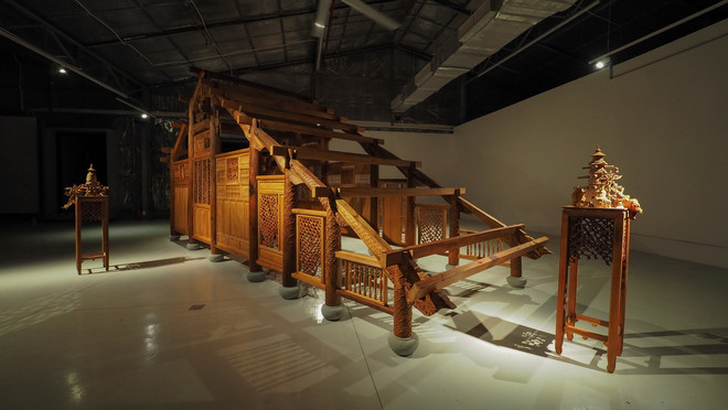 Tái hiện vẻ đẹp kiến trúc cổ miền Trung giữa lòng TP.HCM ảnh 4