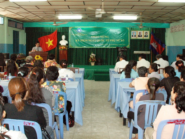 Tổng Hội người Campuchia gốc Việt kỷ niệm ngày 8/3 ảnh 1