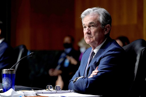 Chủ tịch Cục Dự trữ Liên bang Jerome Powell. (Nguồn: Reuters) Fed giữ nguyên chính sách tiền tệ nới lỏng đến khi kinh tế Mỹ hồi sinh ảnh 1