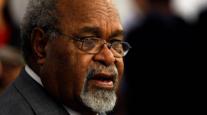 Thủ tướng đầu tiên của Papua New Guinea, ông Michael Somare. (Nguồn:Indianexpress) Thủ tướng đầu tiên của quốc đảo Papua New Guinea từ trần ảnh 1