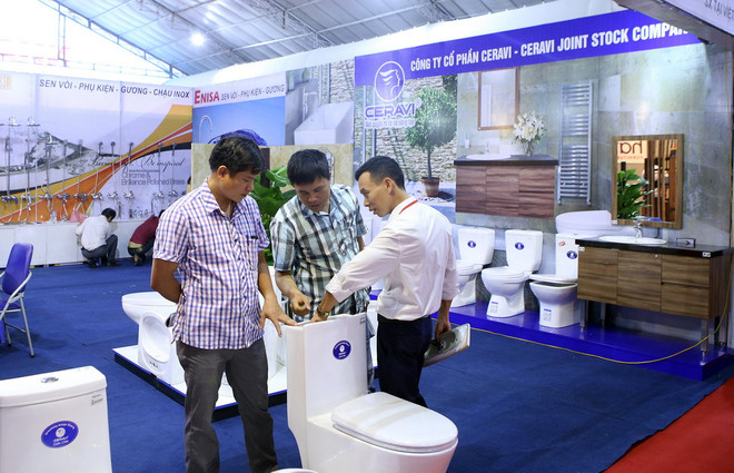 Khai mạc Vietbuild Hà Nội 2017 lần 2 với quy mô gần 1.000 gian hàng ảnh 1