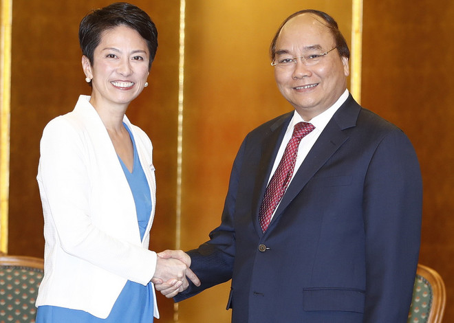 Thủ tướng tiếp lãnh đạo một số địa phương và tổ chức của Nhật Bản ảnh 1