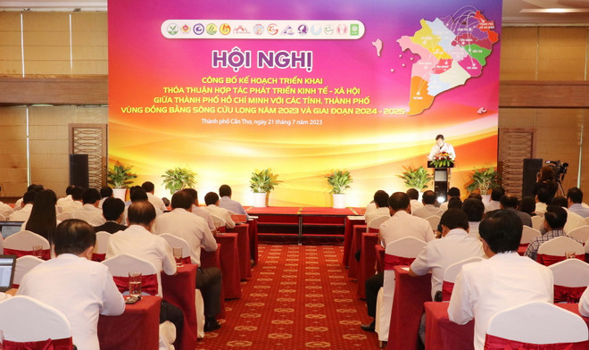 TP.HCM và các tỉnh, thành phố ĐBSCL hợp tác phát triển kinh tế-xã hội ảnh 2