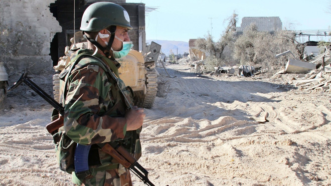 Quân đội Syria oanh kích để mở rộng vùng an toàn ở thủ đô ảnh 1