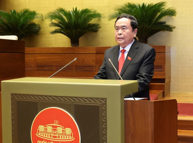 Chủ tịch Quốc hội Trần Thanh Mẫn. (Ảnh: TTXVN) ttxvn_ong tran thanh man.jpg