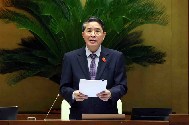 Phó Chủ tịch Quốc hội Nguyễn Đức Hải điều hành phiên họp chiều 21/5. (Ảnh: Phạm Kiên/TTXVN) ttxvn_hop quoc hoi 2.jpg