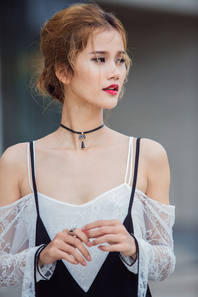 Quán quân Hương Ly đầy cá tính trong các thiết kế boho đen-trắng ảnh 8