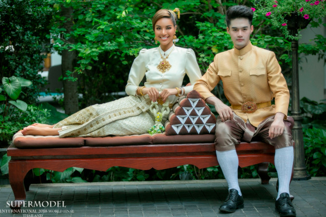 Khả Trang ‘khác biệt’ giữa dàn mẫu tại Super Model International ảnh 1