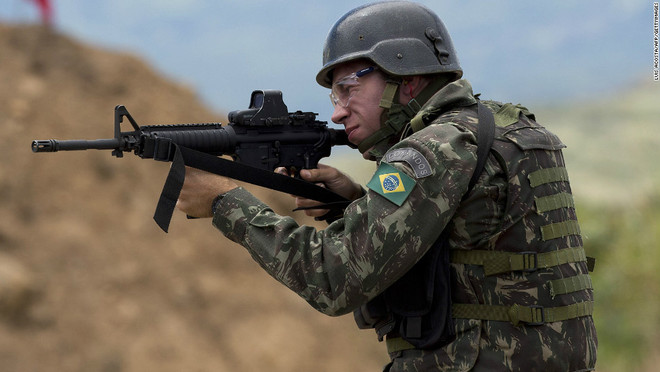 Brazil luyện tập giả định khủng bố tấn công Đại hội Olympic 2016 ảnh 1