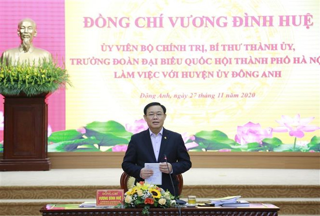 Bí thư Hà Nội: Tạo động lực đưa huyện Đông Anh phát triển bứt phá ảnh 1