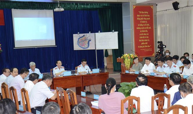 Đối thoại với người dân thuộc 3 phường của Khu đô thị mới Thủ Thiêm ảnh 1