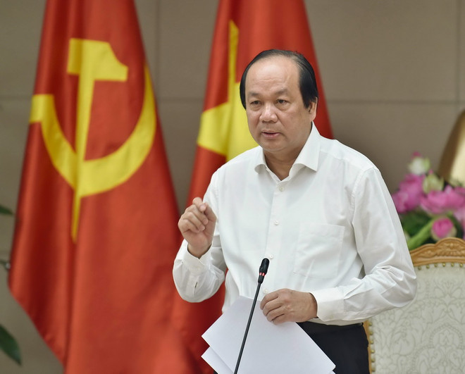 Bộ trưởng, Chủ nhiệm Văn phòng Chính phủ Mai Tiến Dũng phát biểu. (Ảnh: Doãn Tấn/TTXVN) Bộ trưởng Mai Tiến Dũng: Kiểm soát quyền lực tốt bằng cách minh bạch ảnh 1